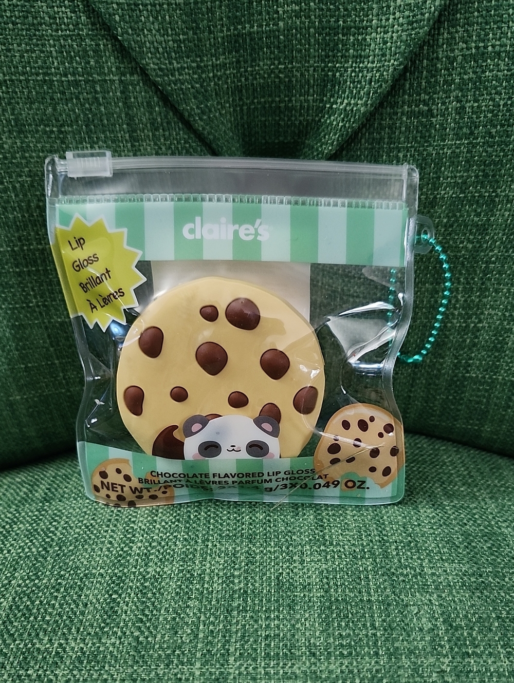 claire's Chocolate Cookie Lip Gloss Set - Yellow / Brown